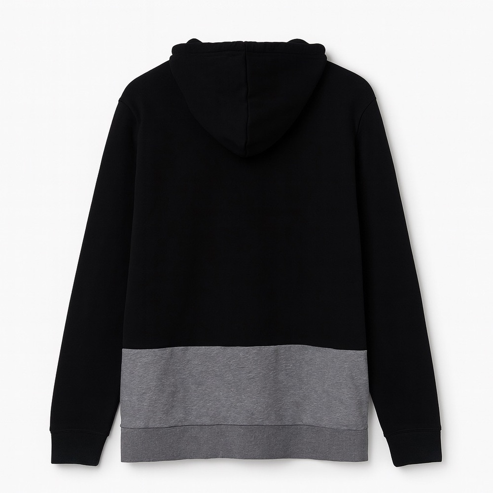 Jordan Jumpman Two-Tone Hoodie XXL - Black & Heather Gray - Streetwear Essential - Picture 2 of 6